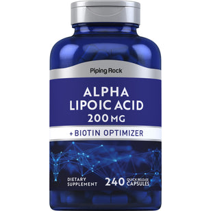 Alpha Lipoic Acid, 200 mg, 240 Quick Release Capsules