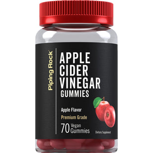 Apple Cider Vinegar (Delicious Apple), 70 Vegan Gummies