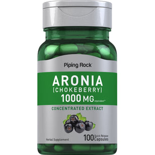Aronia (Chokeberry), 1000 mg, 100 Quick Release Capsules