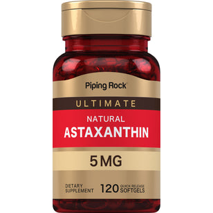 Astaxanthin, 5 mg, 120 Quick Release Softgels
