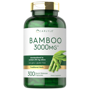 Bamboo Extract, 3000 mg, 300 Quick Release Capsules