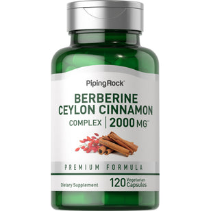 Berberine Ceylon Cinnamon Complex, 2000 mg, 120 Vegetarian Capsules
