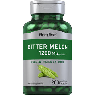 Bitter Melon / Momordica, 1200 mg, 200 Quick Release Capsules