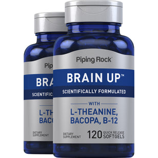 Brain Up, 120 Quick Release Softgels, 2 Bottles