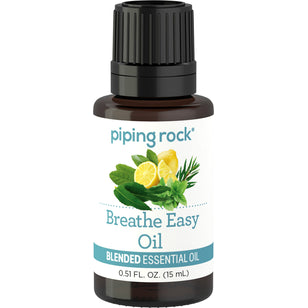 Breathe Easy Essential Oil Blend, 1/2 fl oz (15 mL) Dropper Bottle