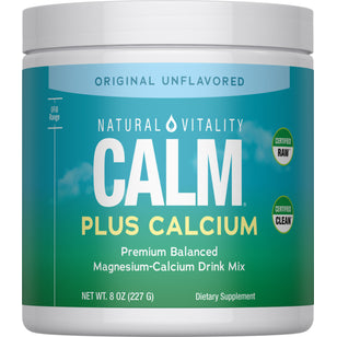 CALM plus Calcium Powder Unflavored, 8 oz (227 g)