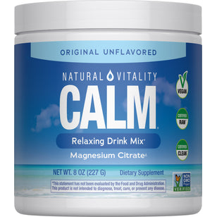 CALM Powder Unflavored, 8 oz (226 g)