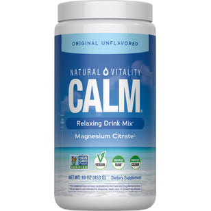 CALM Powder Unflavored, 16 oz (453 g)