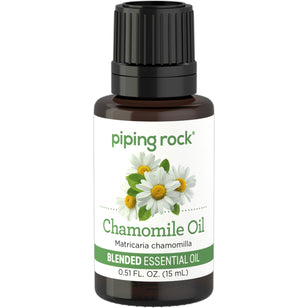 Chamomile Essential Oil Blend, 1/2 fl oz (15 mL) Dropper Bottle