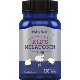 Chewable Kid's Melatonin, 1 mg, 120 Chewable Tablets