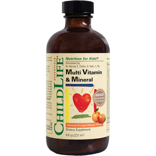 Children's Liquid Multivitamin Mineral Orange Mango, 8 fl oz (237 mL) Bottle