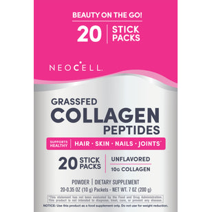 Collagen Peptides 10 gram Stick Packs, 20 Stick Packs