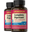 Complete Digestant Multi Enzyme + Probiotic, 120 Vegetarian Capsules, 2  Bottles