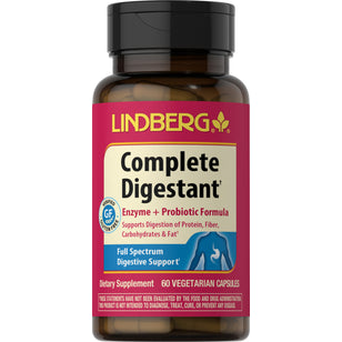 Complete Digestant Multi Enzyme + Probiotic, 60 Vegetarian Capsules