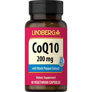 CoQ10, 200 mg, 60 Vegetarian Capsules