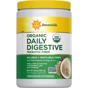 Daily Digestive Organic Prebiotic Fiber, 8.5 oz (241 g) Powder