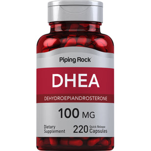 DHEA, 100 mg, 220 Quick Release Capsules