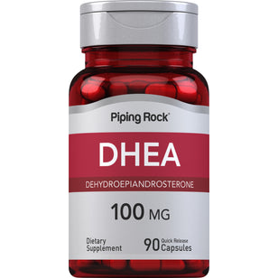 DHEA, 100 mg, 90 Quick Release Capsules
