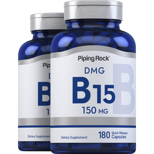 DMG (B-15), 150 mg, 180 Vegetarian Tablets, 2 Bottles