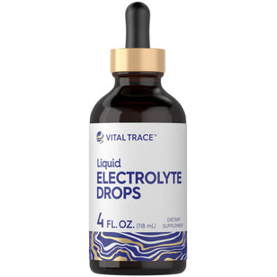 Electrolyte Hydration Drops, 4 fl oz (118 mL) Dropper Bottle