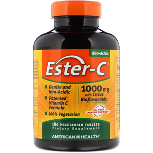 Ester C with Citrus Bioflavonoids, 1000 mg, 180 Vegetarian Tablets