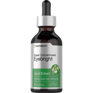Eyebright Liquid Extract Alcohol Free, 2 fl oz (59 mL) Dropper Bottles