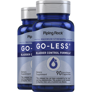 Go-Less Bladder Control (Maximum Strength), 90 Quick Release Capsules, 2 Bottles