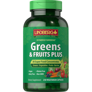 Greens & Fruits Plus Synergygreens ®, 250 Vegetarian Capsules