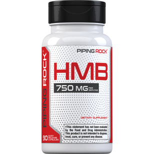 HMB, 750 mg (per serving), 90 Quick Release Capsules