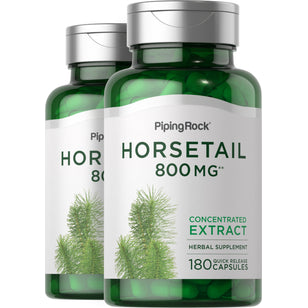 Horsetail, 800 mg, 180 Quick Release Capsules, 2 Bottles