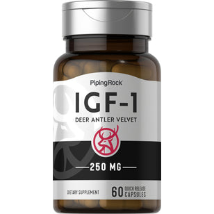 IGF-1 Deer Antler Velvet, 60 Quick Release Capsules