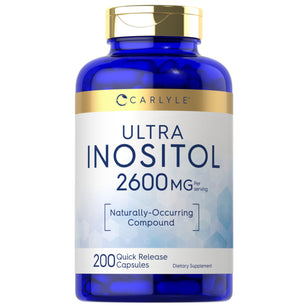 Inositol, 2600 mg (per serving), 200 Quick Release Capsules