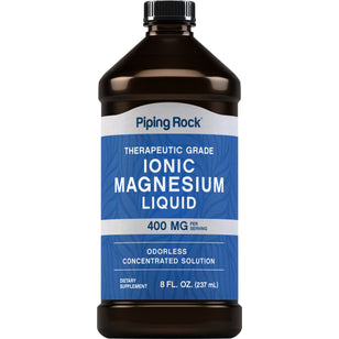 Ionic Magnesium Liquid, 400 mg (per serving), 8 fl.oz (237 mL) Bottle