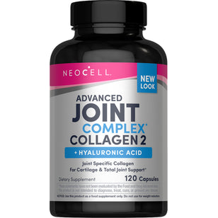 Joint Complex Collagen Type 2 + Hyaluronic Acid, 120 Capsules