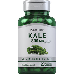 Kale, 800 mg, 120 Quick Release Capsules