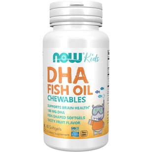 Kid's Chewable DHA, 100 mg, 60 Softgels