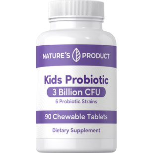 Kids Probiotic 6 Strains (Berry-licious), 90 Chewable Tablets