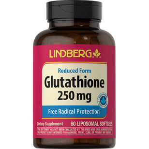 L-Glutathione (Reduced), 250 mg, 60 Liposomal Softgels