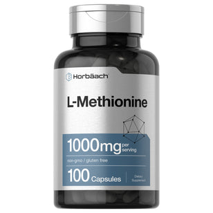 L Methionine, 1000 mg (per serving), 100 Capsules
