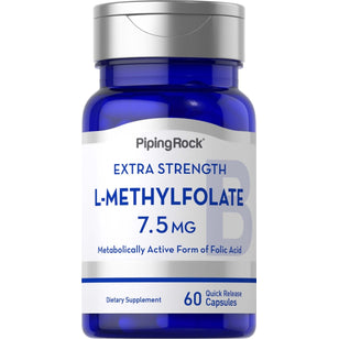 L-Methylfolate, 7.5 mg, 60 Quick Release Capsules