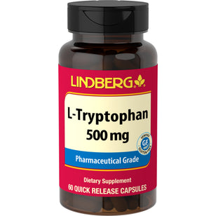 L-Tryptophan, 500 mg, 60 Quick Release Capsules