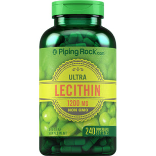 Lecithin - NON GMO, 1200 mg, 240 Quick Release Softgels