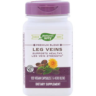 Leg Veins, 120 Vegetarian Capsules