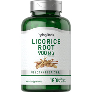 Licorice Root, 900 mg (per serving), 180 Quick Release Capsules