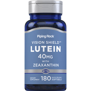 Lutein + Zeaxanthin, 40 mg, 180 Quick Release Softgels