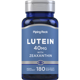 Lutein + Zeaxanthin, 40 mg, 180 Quick Release Softgels