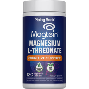 Magnesium L-Threonate Magtein, 120 Vegetarian Capsules