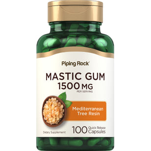 Mastic Gum, 1500 mg (per serving), 100 Quick Release Capsules