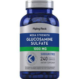 Mega Glucosamine Sulfate, 1000 mg, 240 Quick Release Capsules