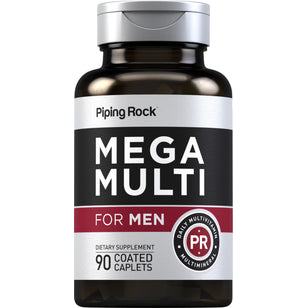 Mega Multiple for Men, 90 Coated Caplets